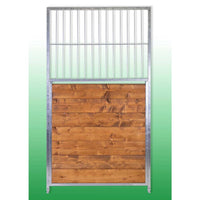 Pannello mezzo legno & mezzo rete per box per cani zincatura a caldo 1x1,80 metri