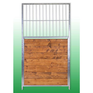 Pannello mezzo legno & mezzo rete per box per cani zincatura a caldo 1x1,80 metri