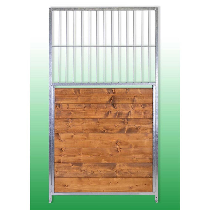 Pannello mezzo legno & mezzo rete per box per cani zincatura a caldo 1x1,80 metri