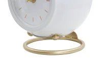 Orologio Da Tavolo Ball Bianco cm 16X13X19