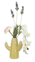 Vaso Caramica Cactus Cm 16X13.5X20