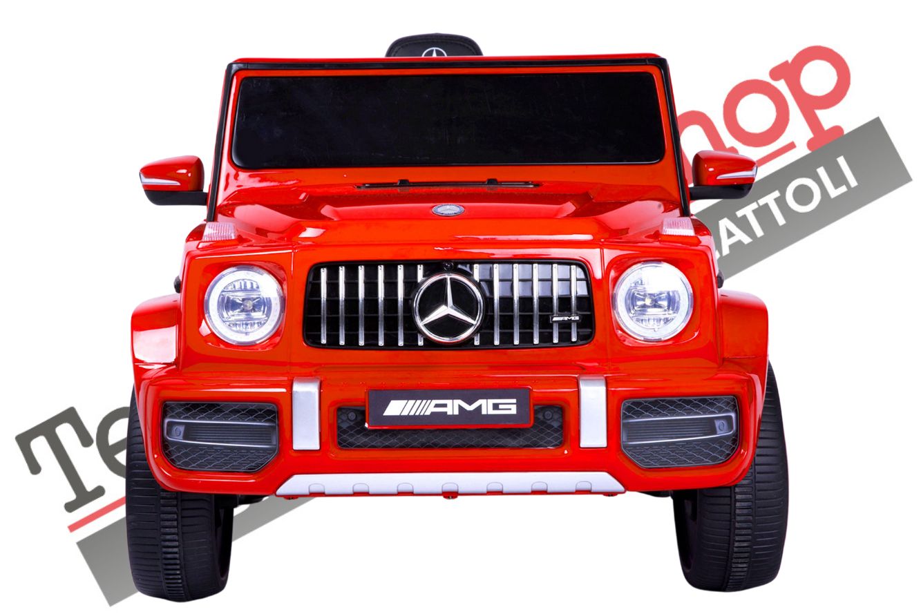 Auto Elettrica per Bambini MERCEDES G63 Sport AMG 12V -Rosso
