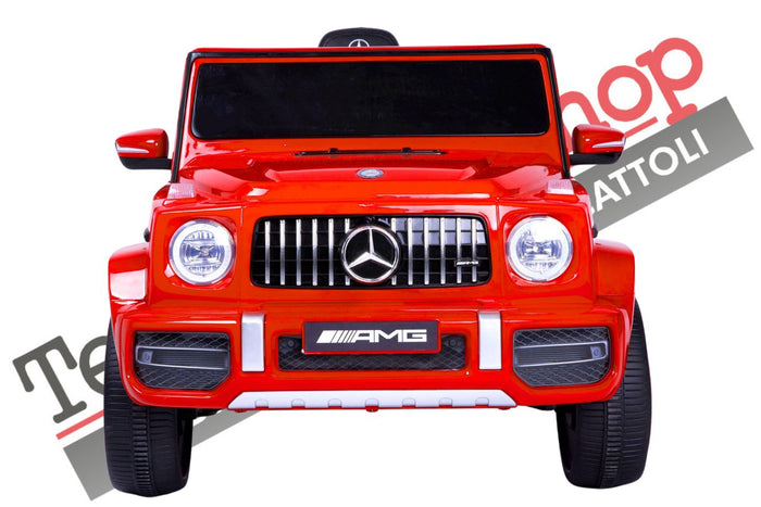 Auto Elettrica per Bambini MERCEDES G63 Sport AMG 12V -Rosso
