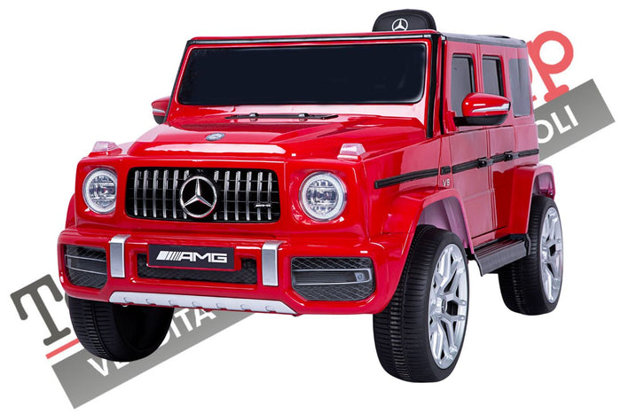 Auto Elettrica per Bambini MERCEDES G63 Sport AMG 12V -Rosso
