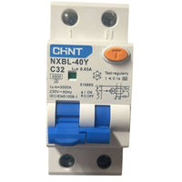 Chint 519865 interruttore magnetotermico differenziale nxbl-40y 1p+n c 32a