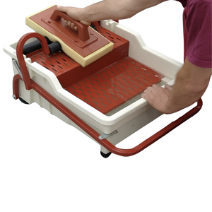 Vasca plastica pedalò frattone spugna sweepex 13x42cm pulizia stucco