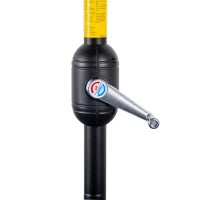 Ombrellone Semicircolare da Parete con Manovella, in Poliestere e Metallo, 2.7x2.4 m, Grigio