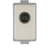 Presa tv passante marlanvil 7058 serie venus per impianti domotici