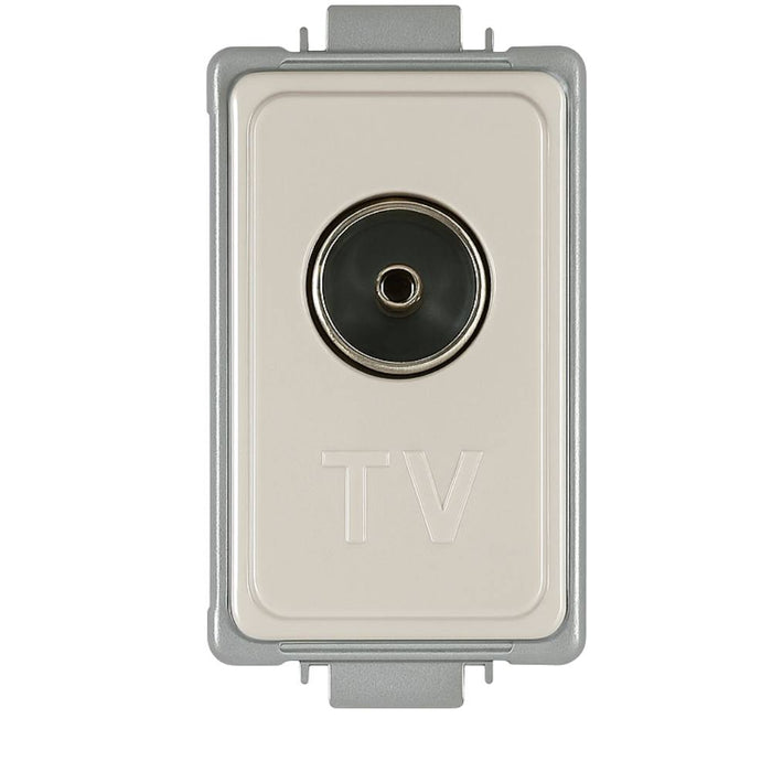 Presa tv passante marlanvil 7058 serie venus per impianti domotici