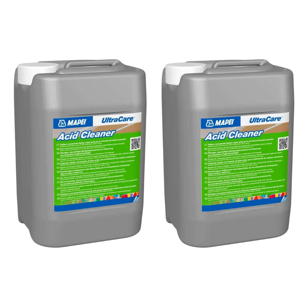 Acid cleaner pulitore concentrato acido per residui cementizi 5 litri *** pezzi 2 pz, confezione 1