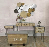 Mobiletto 2 Cassetti Oklahoma Cm 41X34.5X70