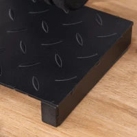 Squat Machine 3 in 1 con Altezza Regolabile e Panca Inclinabile in Acciaio, 100x58x46cm, Nero