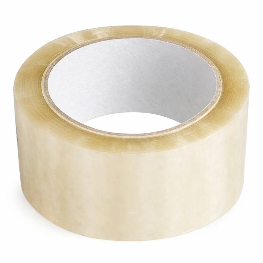 Nastro adesivo silenzioso trasparente 50mm x 66mt per imballaggio