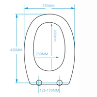 Coprivaso legno noce universale con cerniere regolabili