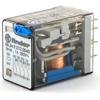 Finder serie 55 relè ad innesto su zoccolo con 4 contatti 7a uso industriale