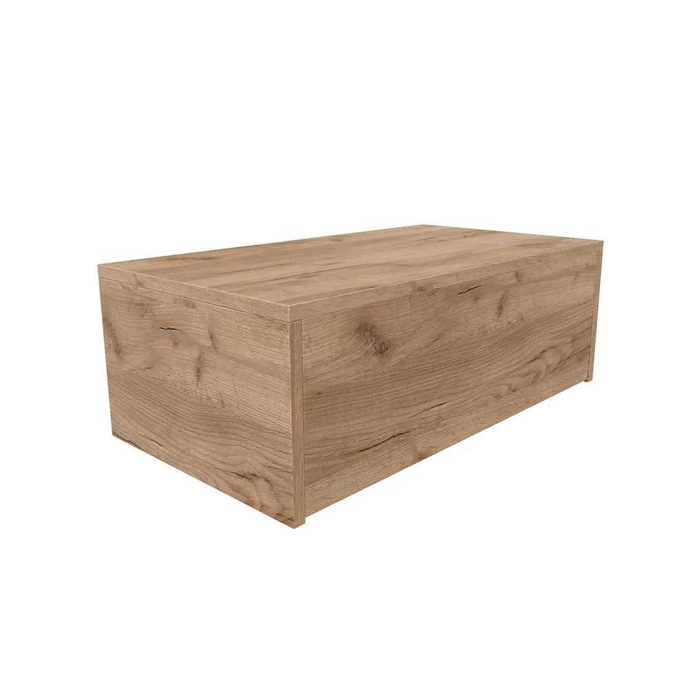 Cassettone scorrevole con apertura push&pull 80cm rovere gransasso | Galdor