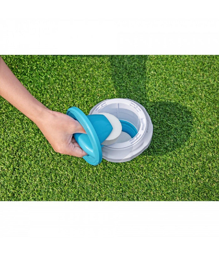 Galleggiante Chimico Dosatore Cloro Pieghevole Guanto Protettivo Piscina 58668         