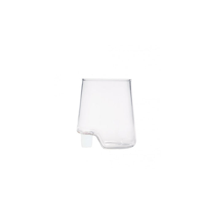 Gamba de Vero Zafferano Bicchiere in vetro borosilicato colore Bianco box 6 pezzi