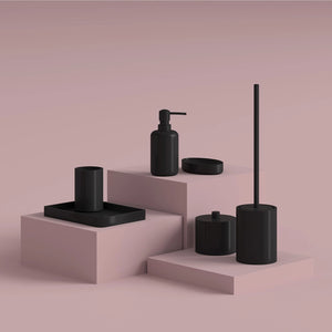 Dispenser dosasapone Gedy nero opaco | Brenda