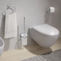 Portasalviette ad anello a muro Gedy in acciaio cromato | Eros