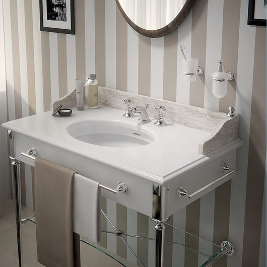 Portasalviette a muro 45 cm Gedy in acciaio cromato | Genziana