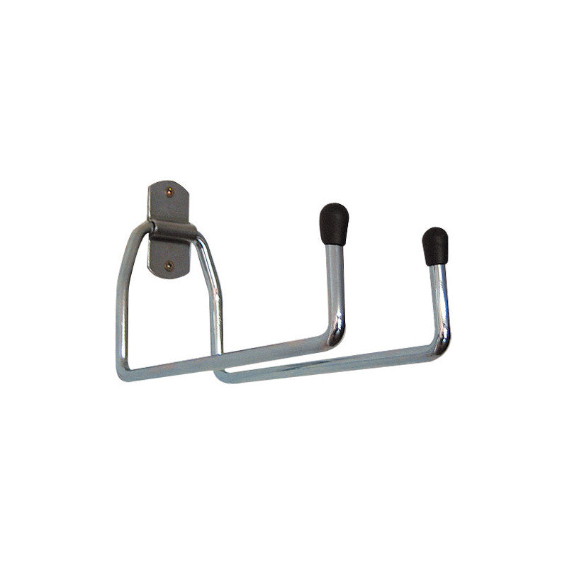 Gancio a parete 8 cm ferro zincato universale - Brixo A.305-208