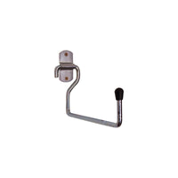 Gancio a parete a L 23×5 cm ferro zincato - Brixo A.304-22305