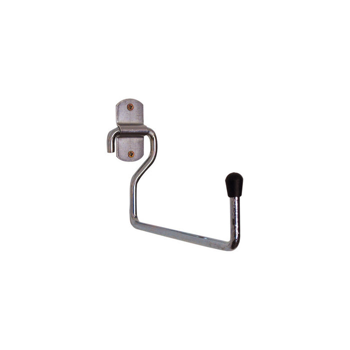 Gancio a parete a L 23×5 cm ferro zincato - Brixo A.304-22305