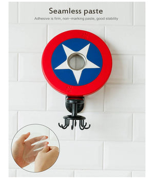 Trade Shop - Gancio Appendi Mestolo Coltelli Utensili Da Cucina Con 8 Supporti Appenditutto -