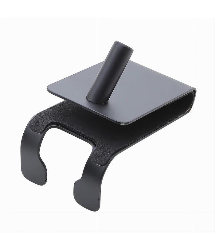 Gancio Bifacciale Per Box Doccia 3 Ganci Accappatoio Tergivetro Bagno Nero 87773         