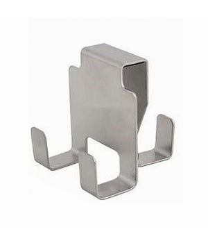 Gancio Bifacciale Per Porta Box Doccia Con 3 Ganci Accappatoio Telo Bagno 87767         