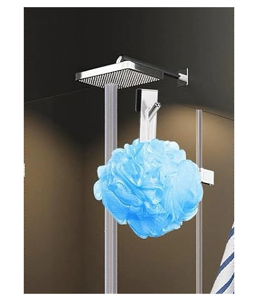 Gancio Doppio Per Porta Box Doccia Per Appendere Asciugamani Bagno 4x18 Cm 87766         