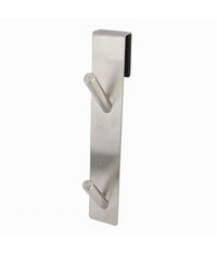 Gancio Doppio Per Porta Box Doccia Per Appendere Asciugamani Bagno 4x18 Cm 87766         