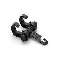 Trade Shop - Gancio Doppio Porta Borsa Oggetti Per Sedile Auto Spesa Busta -