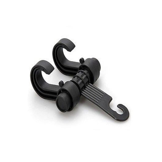 Trade Shop - Gancio Doppio Porta Borsa Oggetti Per Sedile Auto Spesa Busta -