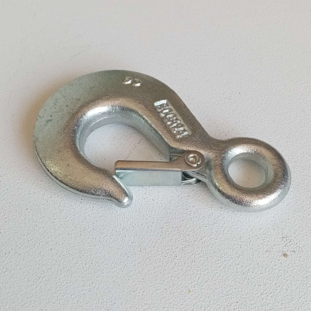 Gancio fisso portata 1000kg per sollevamento in acciaio al carbonio zincato