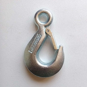 Gancio fisso portata 1000kg per sollevamento in acciaio al carbonio zincato