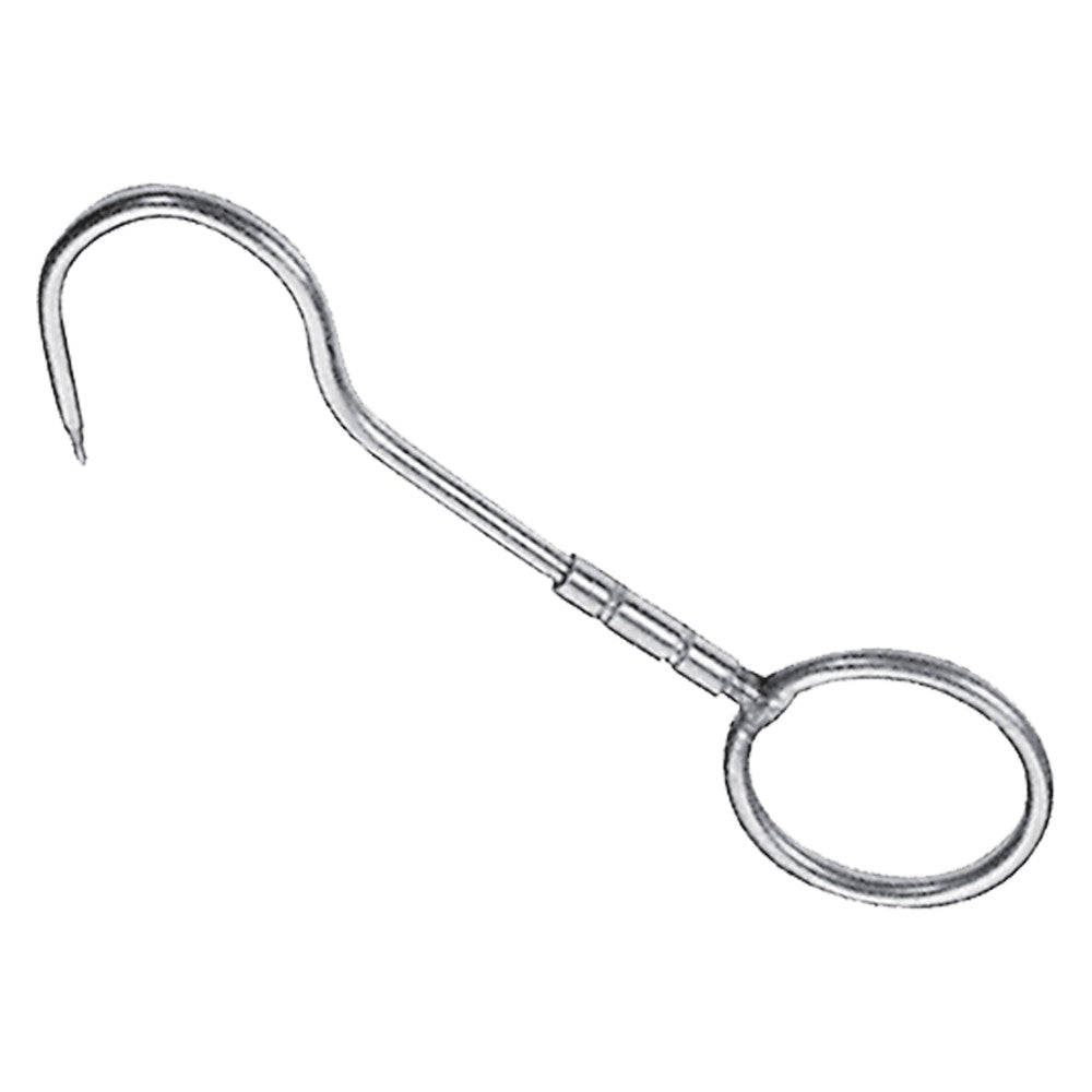 'GANCIO GIREVOLE CON ANELLO mm. 240x12'