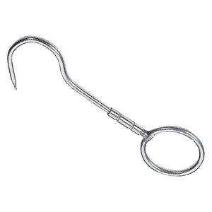 'GANCIO GIREVOLE CON ANELLO mm. 240x12'