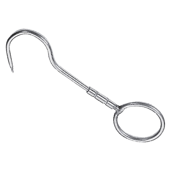 'GANCIO GIREVOLE CON ANELLO mm. 240x12'