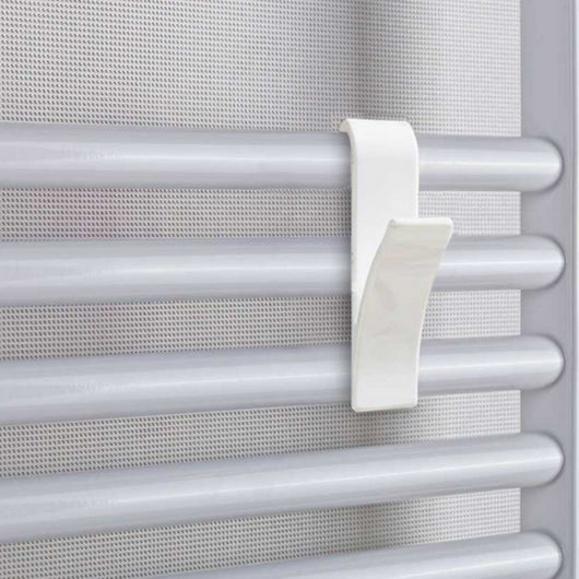 Gancio per asciugamani 4 pezzi colore bianco