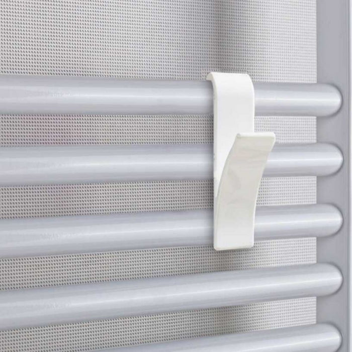 Gancio per asciugamani 4 pezzi colore bianco