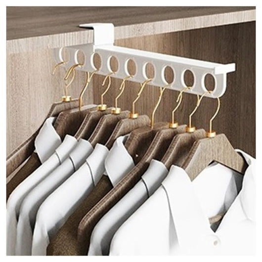 Trade Shop - Gancio Per Grucce Appendiabiti Pantaloni Sciarpe Organizzatore Salvaspazio Resistente -