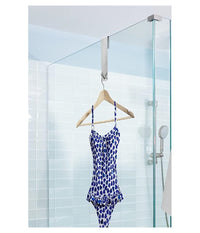 Gancio Per Porta Box Doccia Appendi Asciugamano Accappatoio Bagno 4 X 18cm 87765         