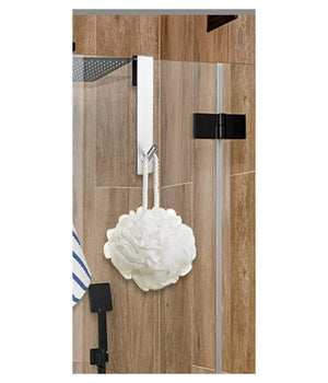 Gancio Per Porta Box Doccia Appendi Asciugamano Accappatoio Bagno 4 X 18cm 87765         