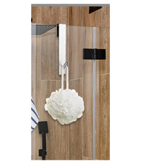 Gancio Per Porta Box Doccia Appendi Asciugamano Accappatoio Bagno 4x13.5cm 87764         