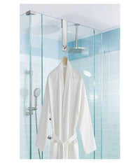 Gancio Per Porta Box Doccia Appendi Asciugamano Accappatoio Bagno 4x13.5cm 87764         