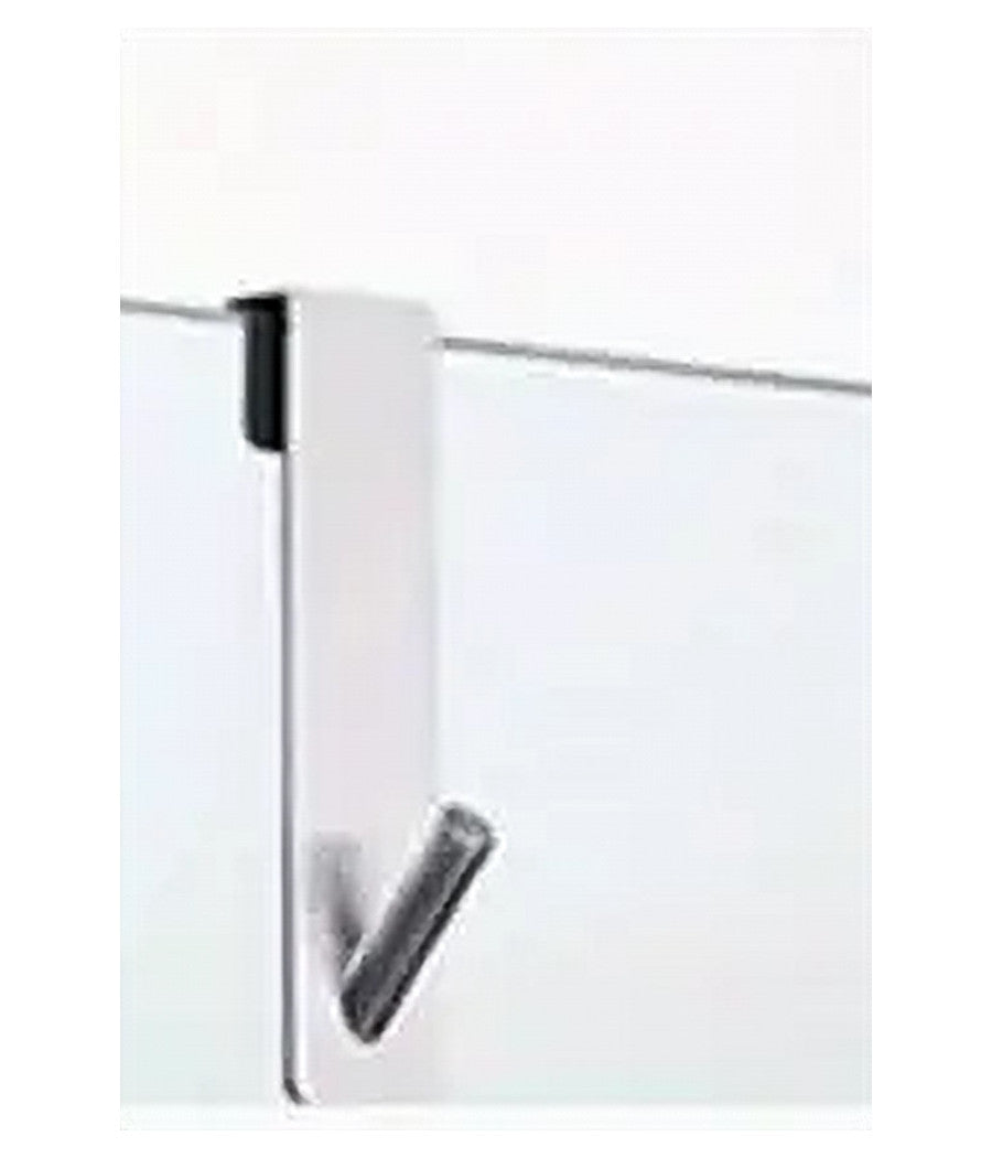 Gancio Per Porta Box Doccia Appendi Asciugamano Accappatoio Bagno 4x13.5cm 87764         