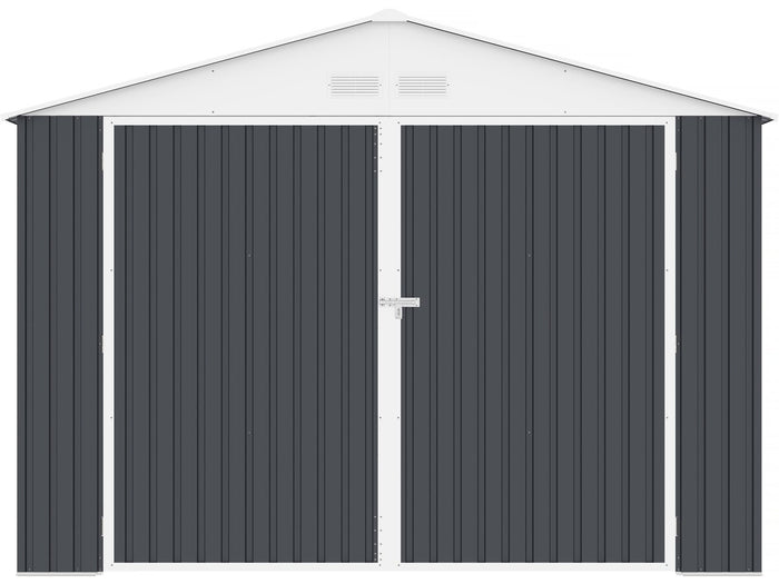 Garage in metallo "Houston" - 18,56 m² - Antracite