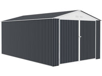 Garage in metallo "Houston" 15,36 mq - Antracite